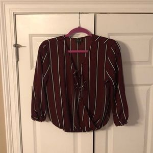OLM striped blouse